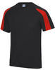 Jet Black Fire Red