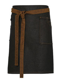 Division Waxed Look Denim Waist Apron - PW135 - Premier Workwear