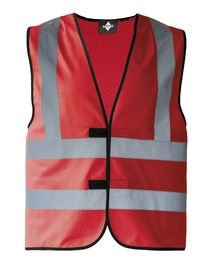 Hi-Vis Safety Vest With 4 Reflective Stripes Hannover - KX140 - Korntex