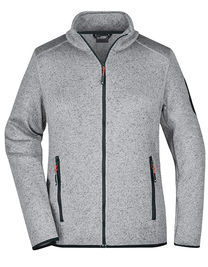 Ladies´ Knitted Fleece Jacket - JN761 - James&Nicholson