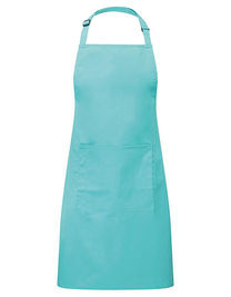 Colours Collection Bib Apron With Pocket - PW154 - Premier Workwear