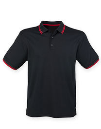 Men´s Coolplus® Short Sleeved Tipped Polo Shirt - W482 - Henbury