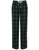 Navy-Green Check