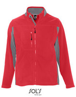 Red Medium Grey (Solid)