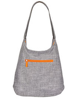 Grey Melange Neon Orange