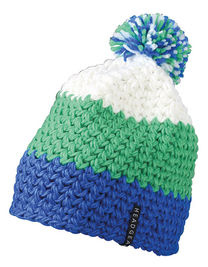 Crocheted Cap With Pompon - MB7940 - Myrtle beach