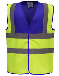 Hi-Vis 2 Bands & Braces Waistcoat - YK100 - YOKO