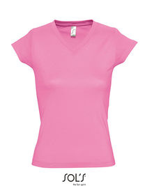 Women´s V-Neck-T-Shirt Moon - L156 - SOL´S
