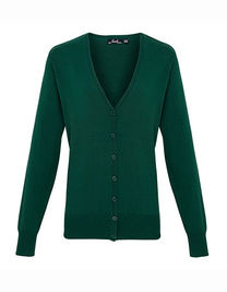 Women´s Button Through Knitted Cardigan - PW697 - Premier Workwear