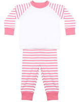 Pink Stripe White