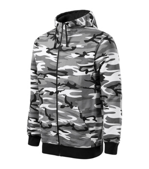 MALFINI® Bluza męska Camo Zipper (C1932)