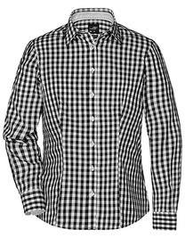 Ladies´ Checked Blouse - JN616 - James&Nicholson