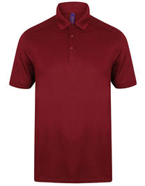 Men´s Slim Fit Stretch Polo Shirt + Wicking Finish - W460 - Henbury