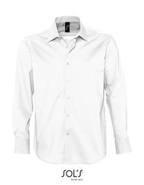 Men´s Stretch-Shirt Brighton Long Sleeve - L633 - SOL´S