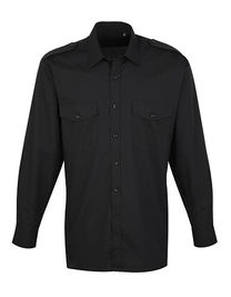 Pilot Shirt Long Sleeve - PW210 - Premier Workwear