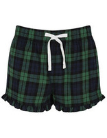 Navy-Green Check