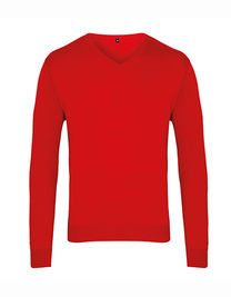 Men´s V-Neck Knitted Sweater - PW694 - Premier Workwear