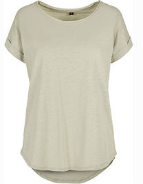 Ladies´ Long Slub Tee - BY036 - Build Your Brand