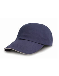 Brushed Cotton Decorators Cap With Sandwich Peak - RH50 - Result Headwear