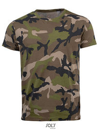 Men´s Camo T-Shirt - L133 - SOL´S