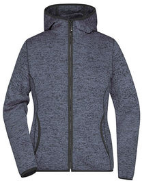 Ladies´ Knitted Fleece Hoody - JN588 - James&Nicholson