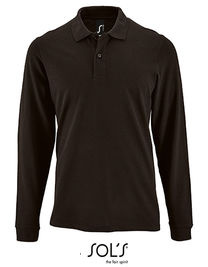 Men´s Long-Sleeve Piqué Polo Shirt Perfect - L02087 - SOL´S