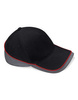 Black Graphite Grey Classic Red