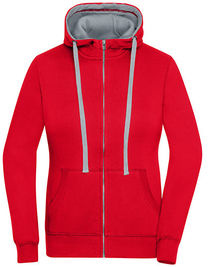 Ladies´ Lifestyle Zip-Hoody - JN962 - James&Nicholson