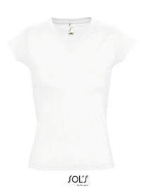 Women´s V-Neck-T-Shirt Moon - L156 - SOL´S