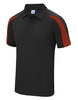 Jet Black Fire Red