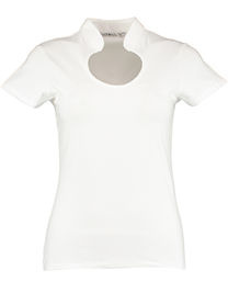 Women`s Regular Fit Keyhole Neck Top - K755 - Kustom Kit