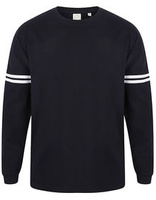 Oxford Navy White Stripes