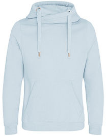 Cross Neck Hoodie - JH021 - Just Hoods