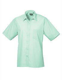 Men´s Poplin Short Sleeve Shirt - PW202 - Premier Workwear