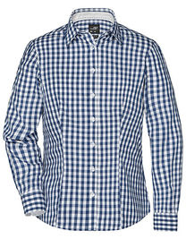 Ladies´ Checked Blouse - JN616 - James&Nicholson