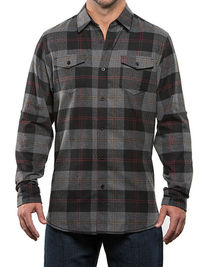 Woven Plaid Flannel Shirt - BU8210 - Burnside