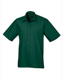 Men´s Poplin Short Sleeve Shirt - PW202 - Premier Workwear