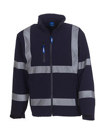 Hi-Vis 2 Bands & Braces Softshell Jacket - YK09 - YOKO