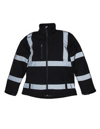 Hi-Vis 2 Bands & Braces Softshell Jacket - YK09 - YOKO