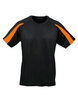 Jet Black Electric Orange