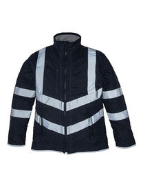 Hi-Vis Kensington Jacket With Fleece Lining - YK706 - YOKO