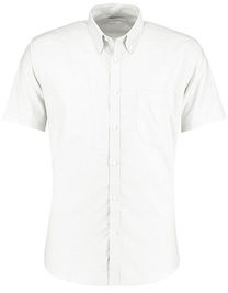 Men´s Slim Fit Workwear Oxford Shirt Short Sleeve - K183 - Kustom Kit