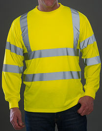 Hi-Vis Long Sleeve T-Shirt - YK420 - YOKO