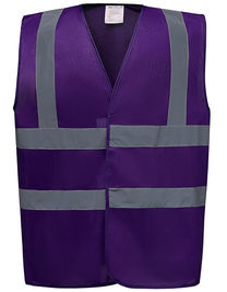 Hi-Vis 2 Bands & Braces Waistcoat - YK100 - YOKO