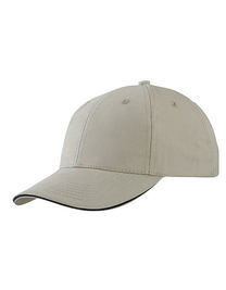 Light Brushed Sandwich Cap - MB6541 - Myrtle beach