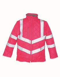 Hi-Vis Kensington Jacket With Fleece Lining - YK706 - YOKO