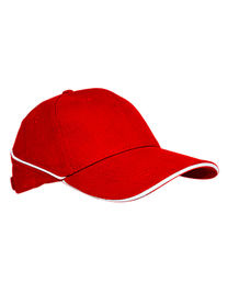 Cap White-Stripe - C616S - L-merch
