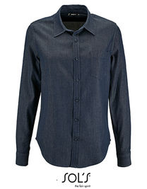 Women´s Denim Shirt Barry - L02101 - SOL´S
