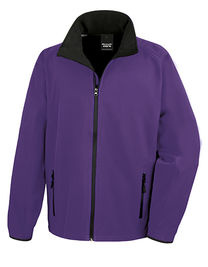 Men's Printable Softshell Jacket with Recycled Fleece Inner - RT231 - Result Genuine Recycled