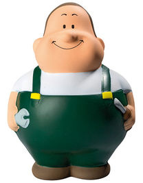 SQUEEZIES® Worker Bert®, Green - MBW24255 - Mbw